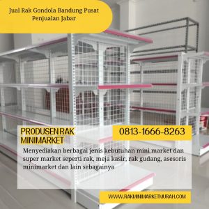 Jual Rak Gondola Bandung Pusat Penjualan Jabar