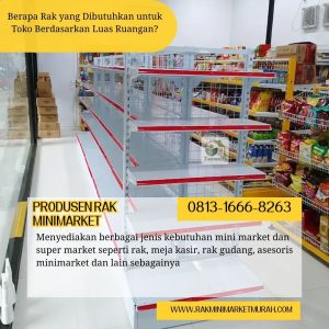 Berapa Rak yang Dibutuhkan untuk Toko Berdasarkan Luas Ruangan?